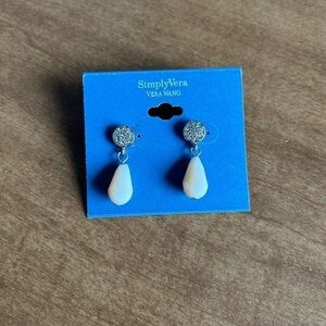 Simply Vera Vera Wang Drop Earrings Formal Business Wedding Party